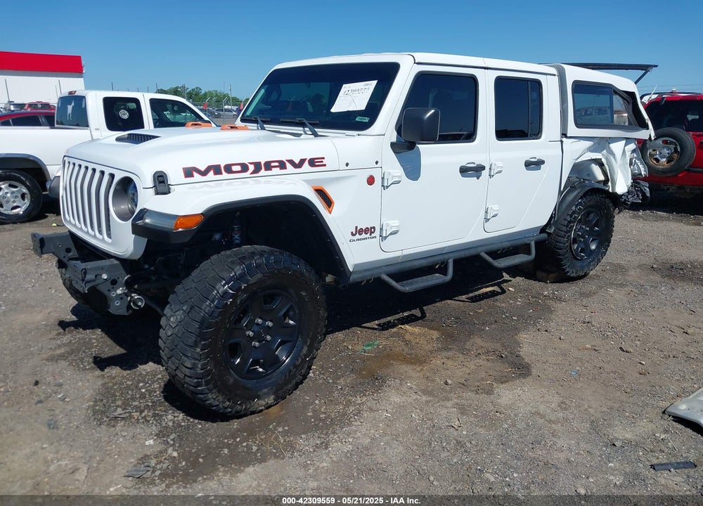 2021 JEEP GLADIATOR MOJAVE 4X4 VIN: 1C6JJTEG3ML527048