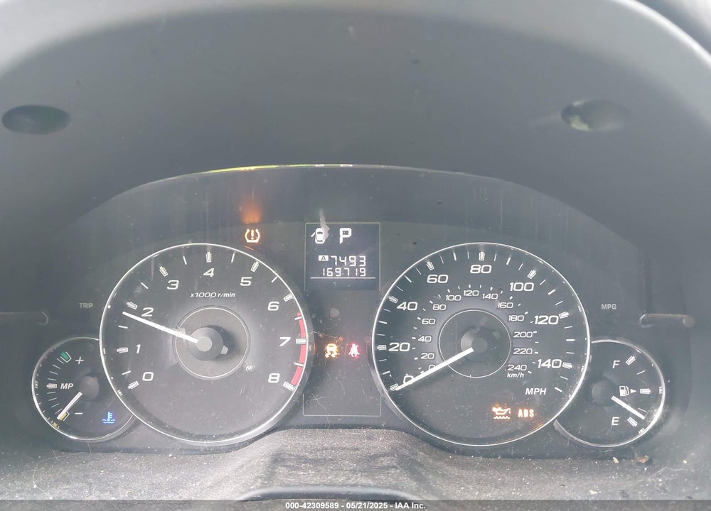 2012 SUBARU OUTBACK VIN: 4S4BRBAC7C3235545