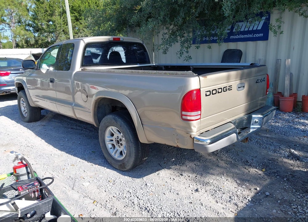2002 DODGE DAKOTA SLT VIN: 1B7GG42N12S515140
