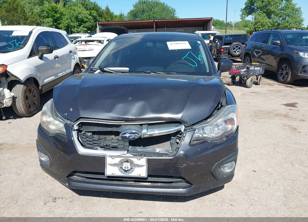 2012 SUBARU IMPREZA VIN: JF1GPAD63CH225927