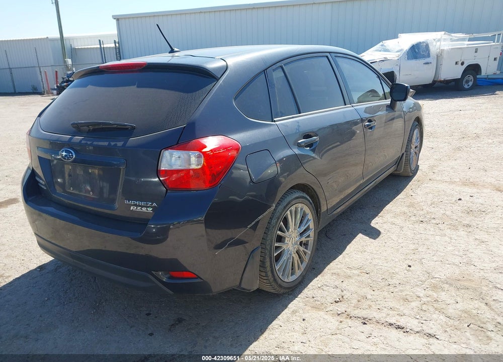 2012 SUBARU IMPREZA VIN: JF1GPAD63CH225927