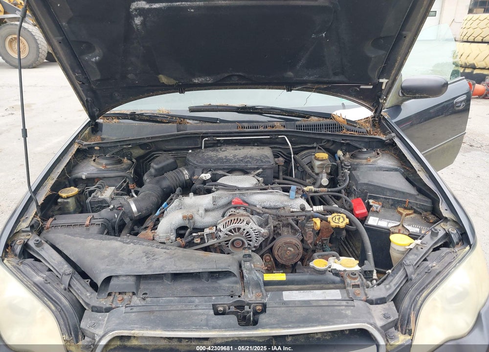 2008 SUBARU LEGACY VIN: 4S3BL626987217652