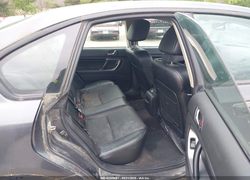 2008 SUBARU LEGACY VIN: 4S3BL626987217652
