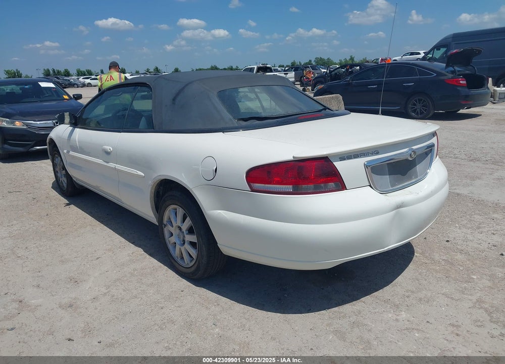 2005 CHRYSLER SEBRING GTC VIN: 1C3EL75R45N579683