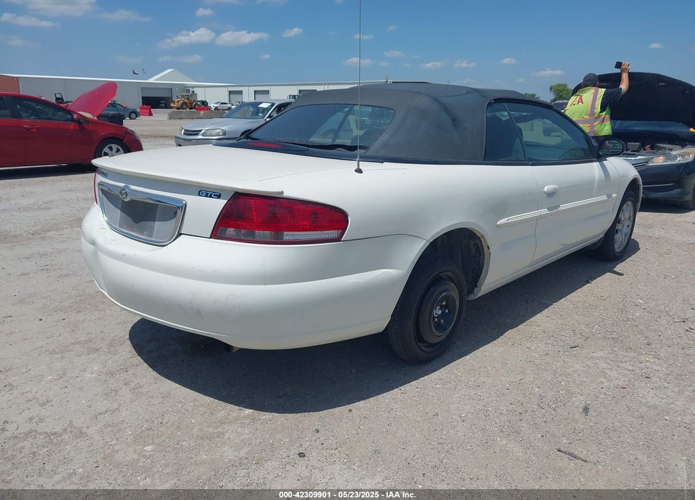2005 CHRYSLER SEBRING GTC VIN: 1C3EL75R45N579683