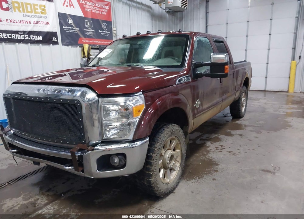 2011 FORD F-250 LARIAT VIN: 1FT7W2BT1BEA99224