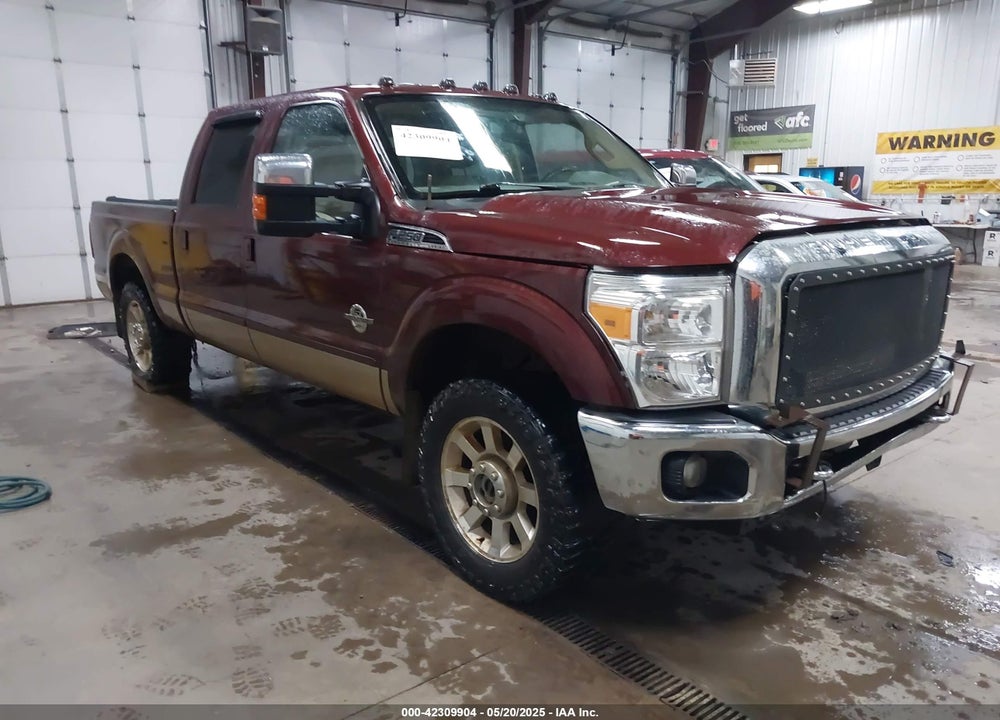 2011 FORD F-250 LARIAT VIN: 1FT7W2BT1BEA99224