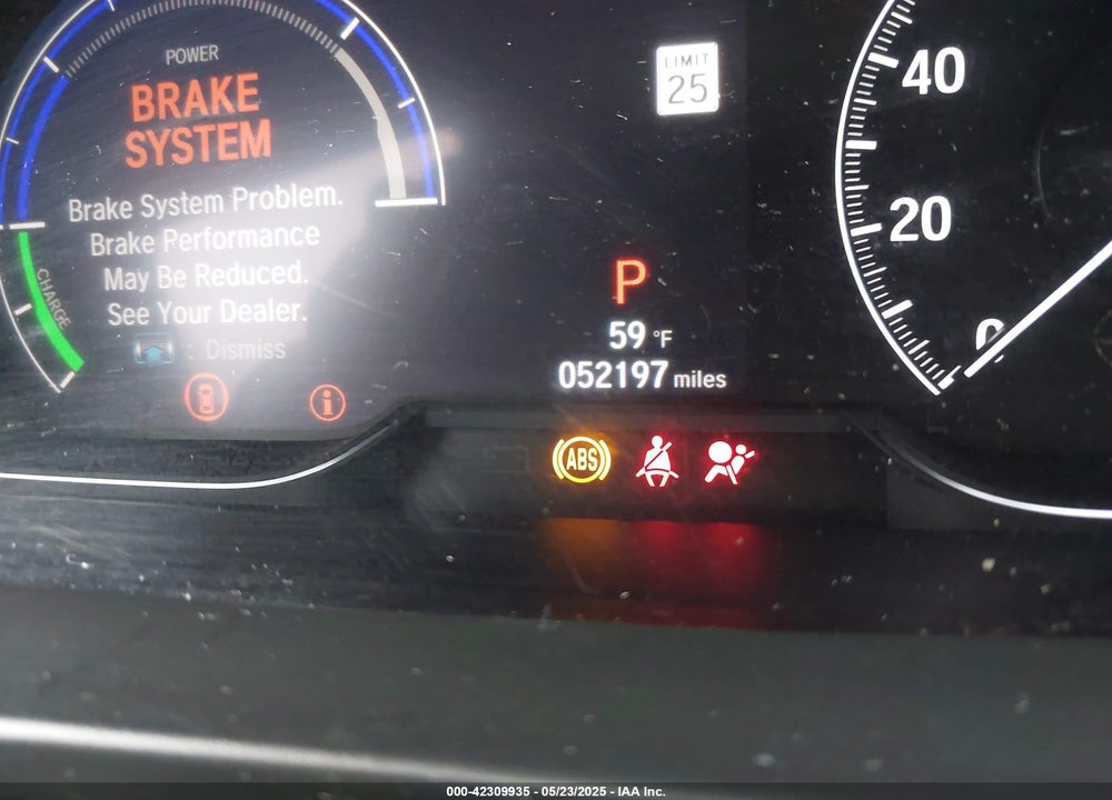 2019 HONDA INSIGHT EX VIN: 19XZE4F57KE031887