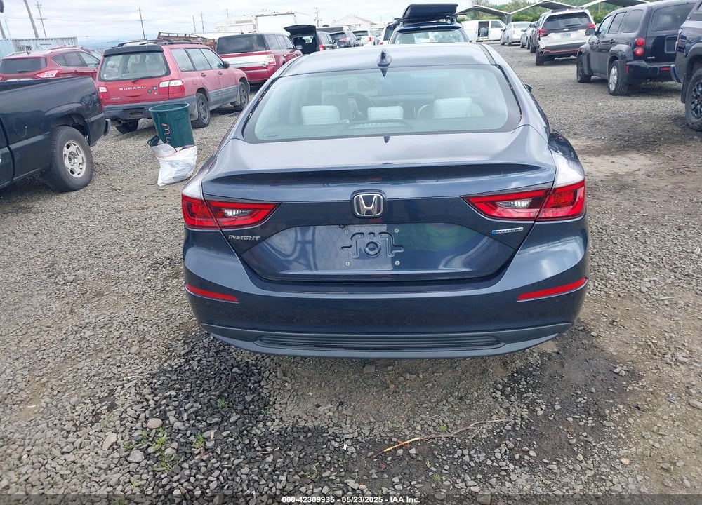 2019 HONDA INSIGHT EX VIN: 19XZE4F57KE031887