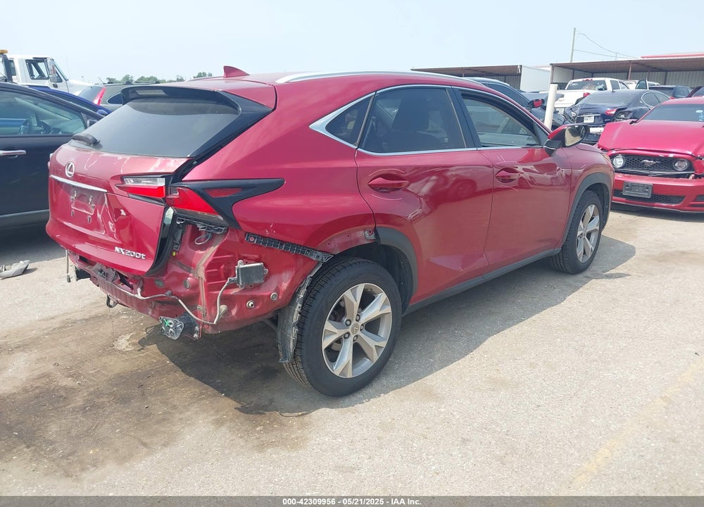 2017 LEXUS NX 200T VIN: JTJYARBZXH2054614