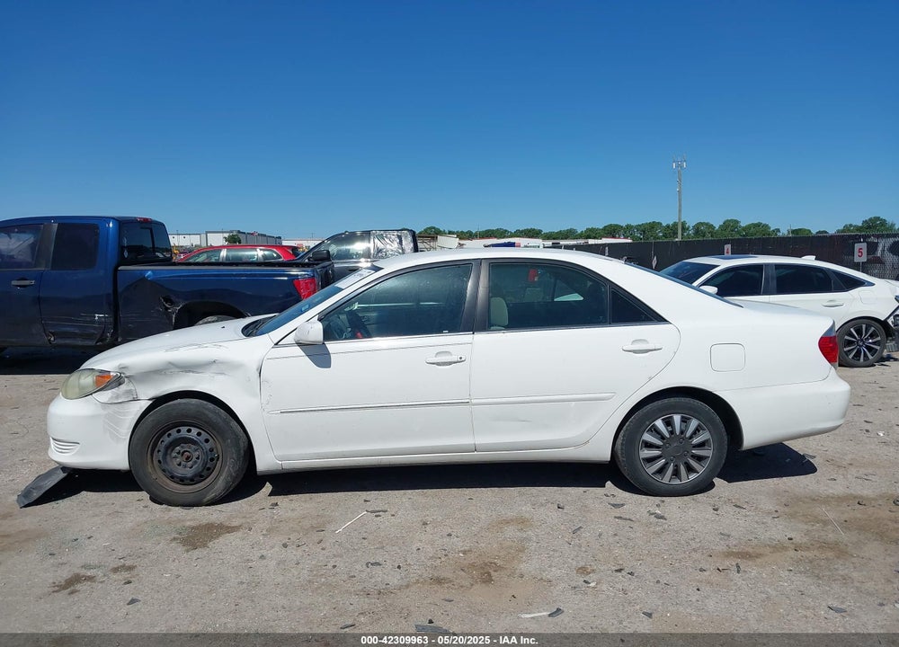 2005 TOYOTA CAMRY LE VIN: 4T1BE32K45U401248