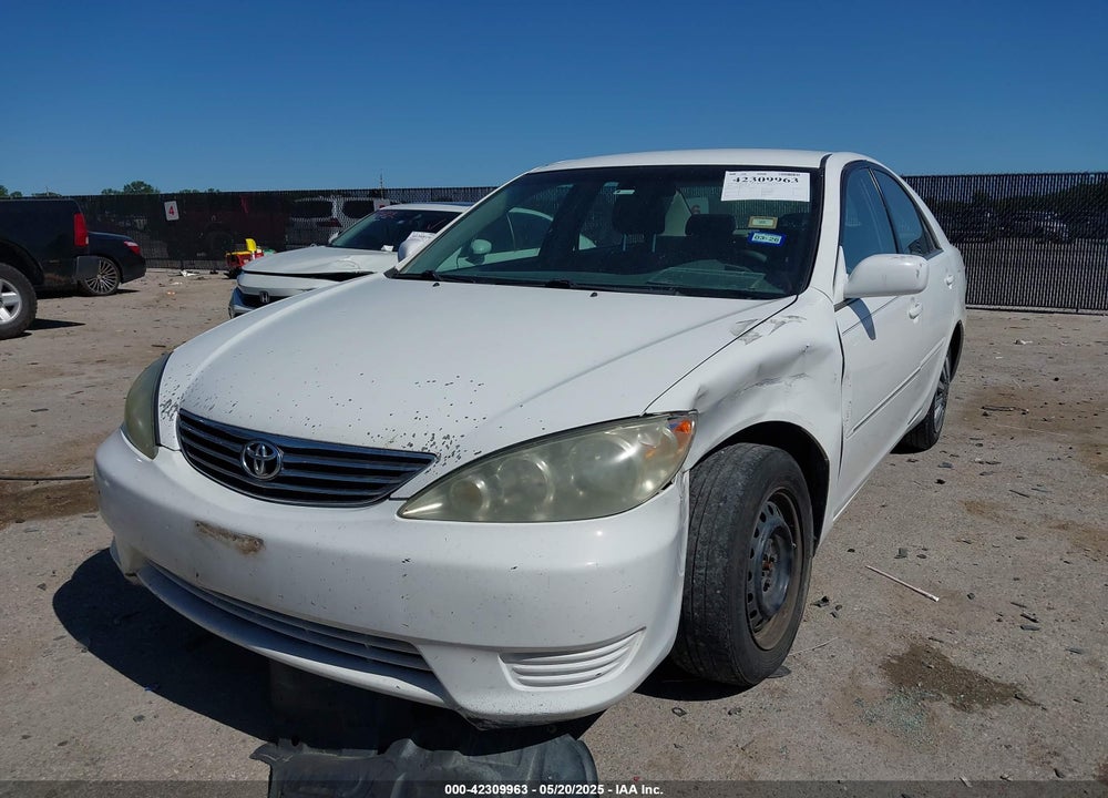 2005 TOYOTA CAMRY LE VIN: 4T1BE32K45U401248