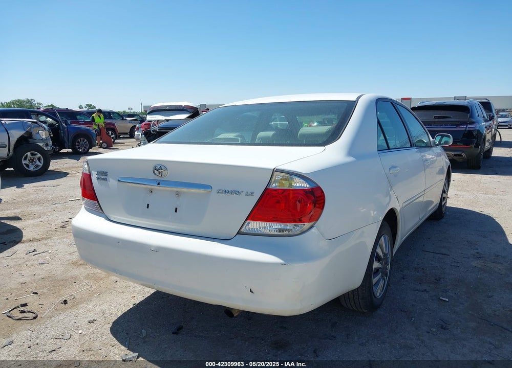 2005 TOYOTA CAMRY LE VIN: 4T1BE32K45U401248