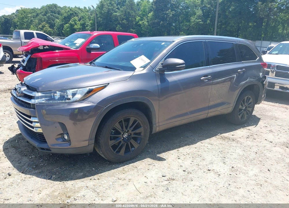 2019 TOYOTA HIGHLANDER LIMITED/PLATINUM VIN: 5TDYZRFH7KS342152