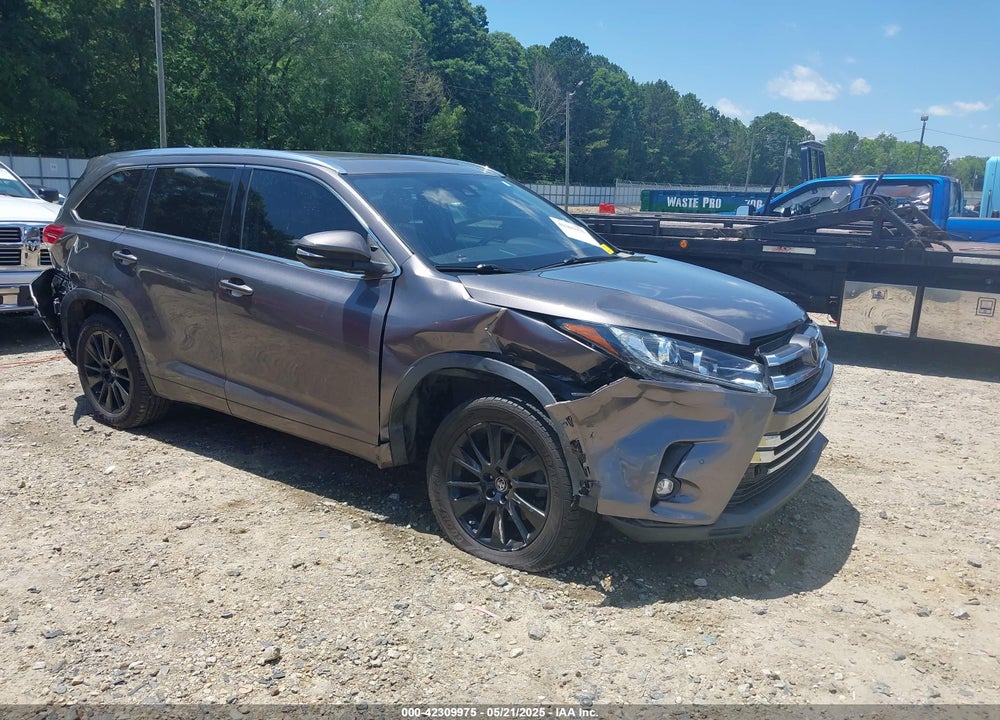 2019 TOYOTA HIGHLANDER LIMITED/PLATINUM VIN: 5TDYZRFH7KS342152