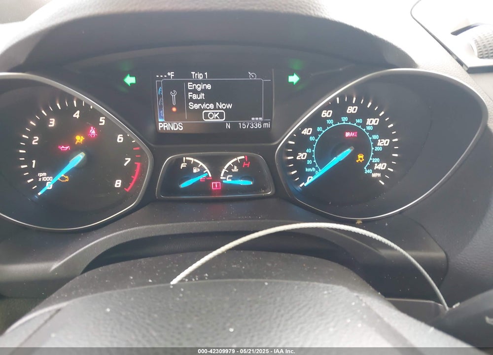 2015 FORD ESCAPE SE VIN: 1FMCU0GX9FUC74587