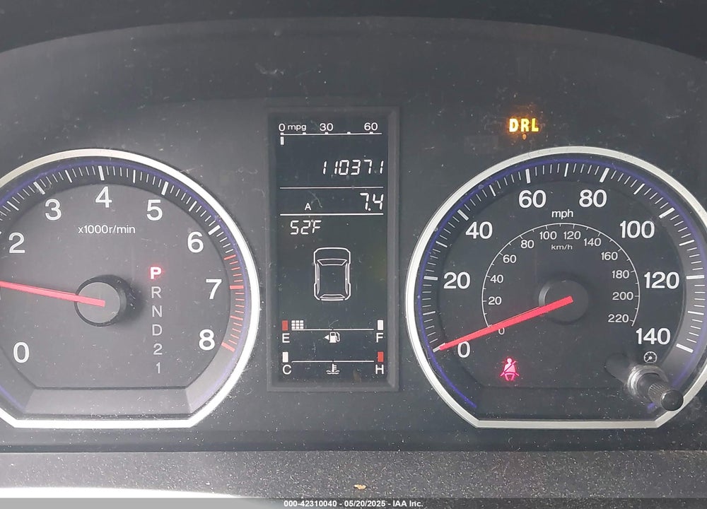 2009 HONDA CR-V EX-L VIN: 5J6RE48769L021510