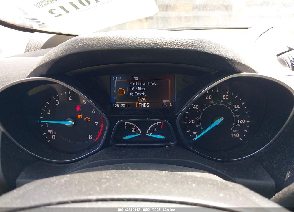 2017 FORD ESCAPE VIN: 1FMCU0J92HUE94022