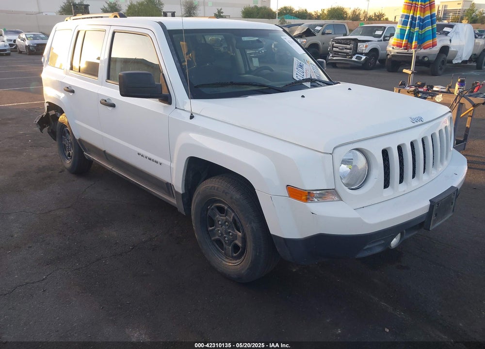 2015 JEEP PATRIOT SPORT VIN: 1C4NJPBA3FD402355