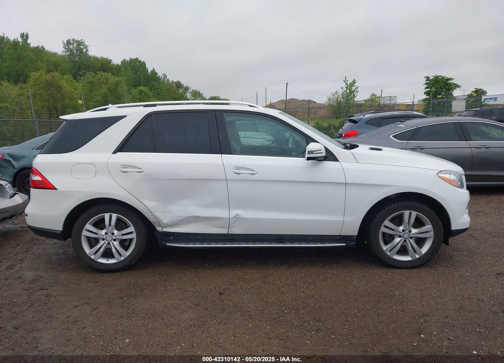 2014 MERCEDES-BENZ ML 350 4MATIC VIN: 4JGDA5HB6EA410297