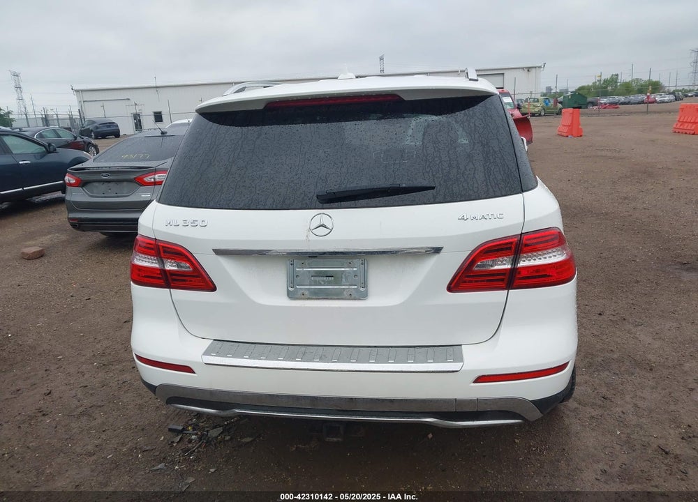 2014 MERCEDES-BENZ ML 350 4MATIC VIN: 4JGDA5HB6EA410297