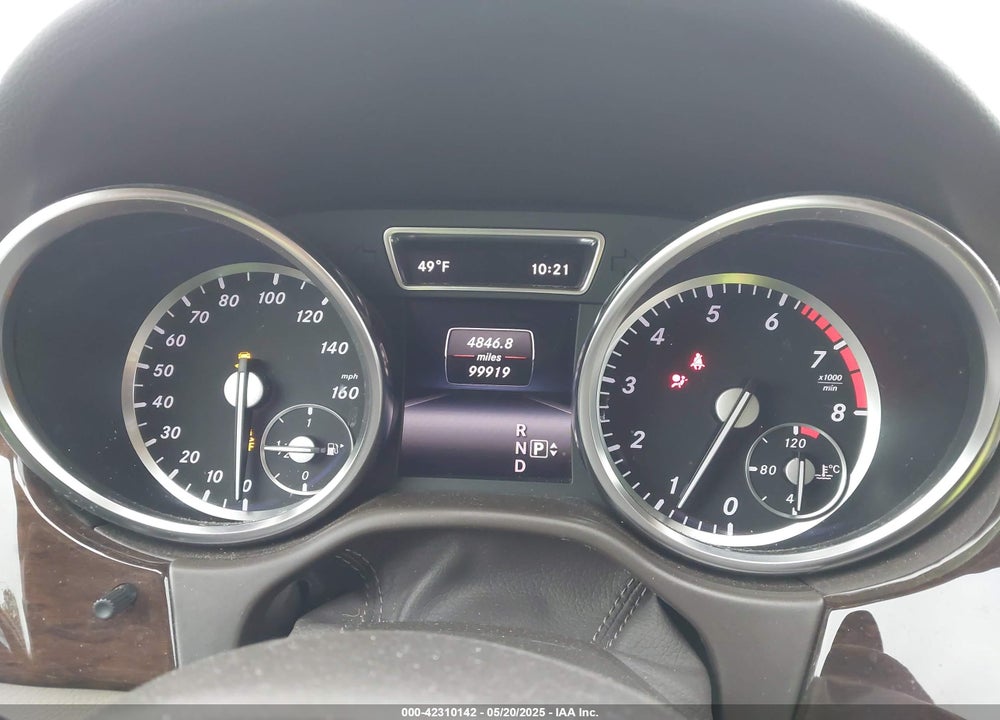 2014 MERCEDES-BENZ ML 350 4MATIC VIN: 4JGDA5HB6EA410297