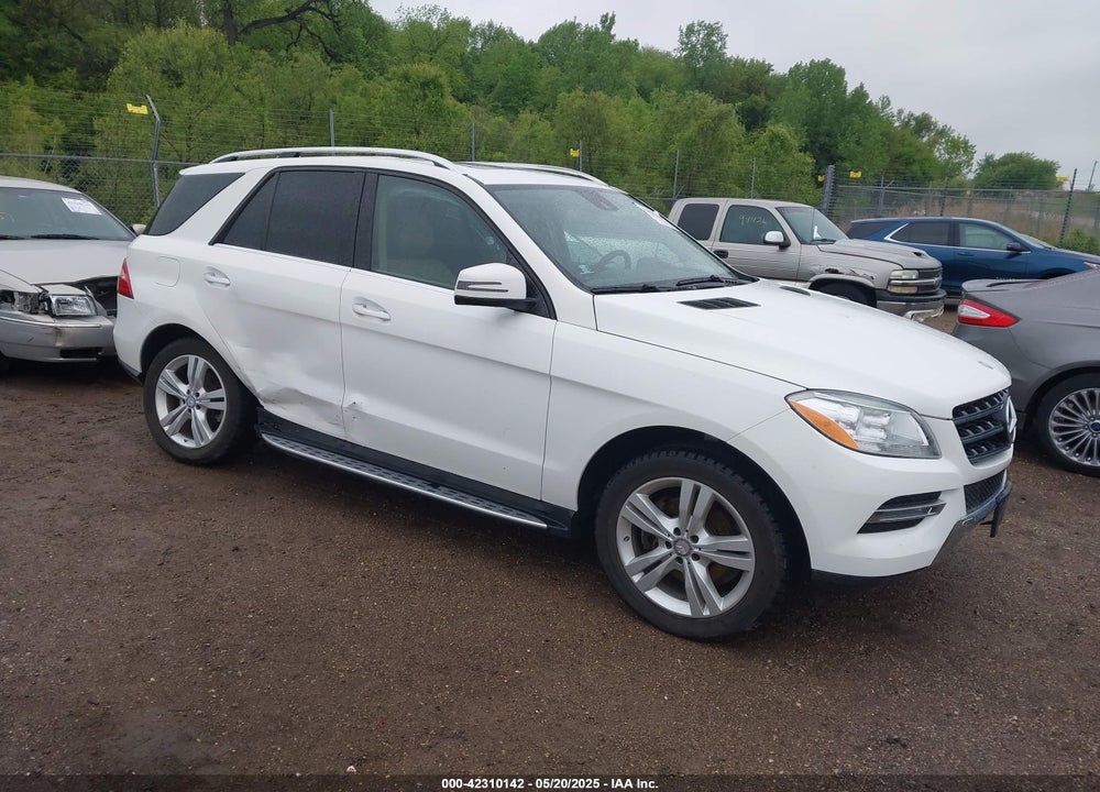 2014 MERCEDES-BENZ ML 350 4MATIC VIN: 4JGDA5HB6EA410297