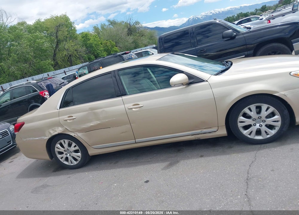 2011 TOYOTA AVALON VIN: 4T1BK3DBXBU371934