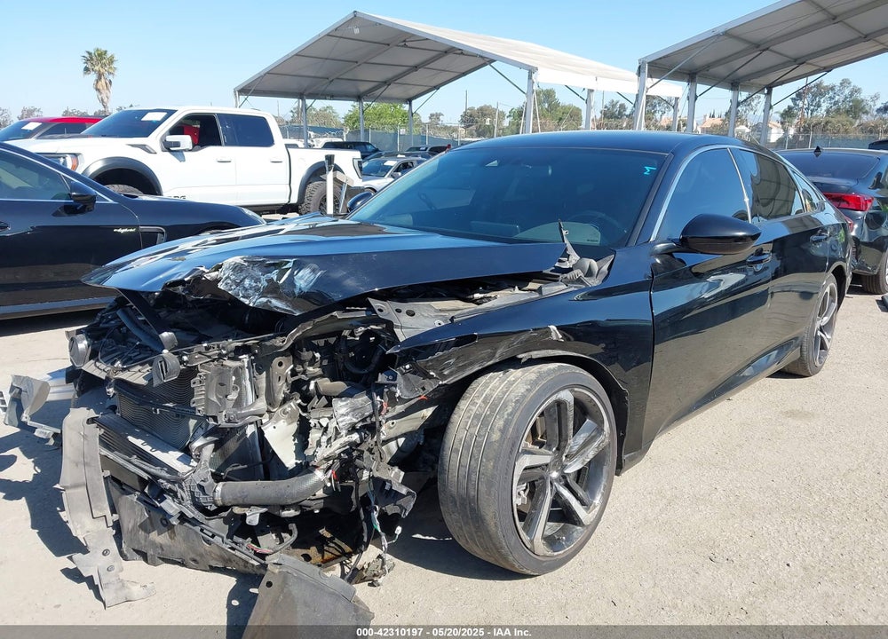 2022 HONDA ACCORD VIN: 1HGCV1F35NA122622