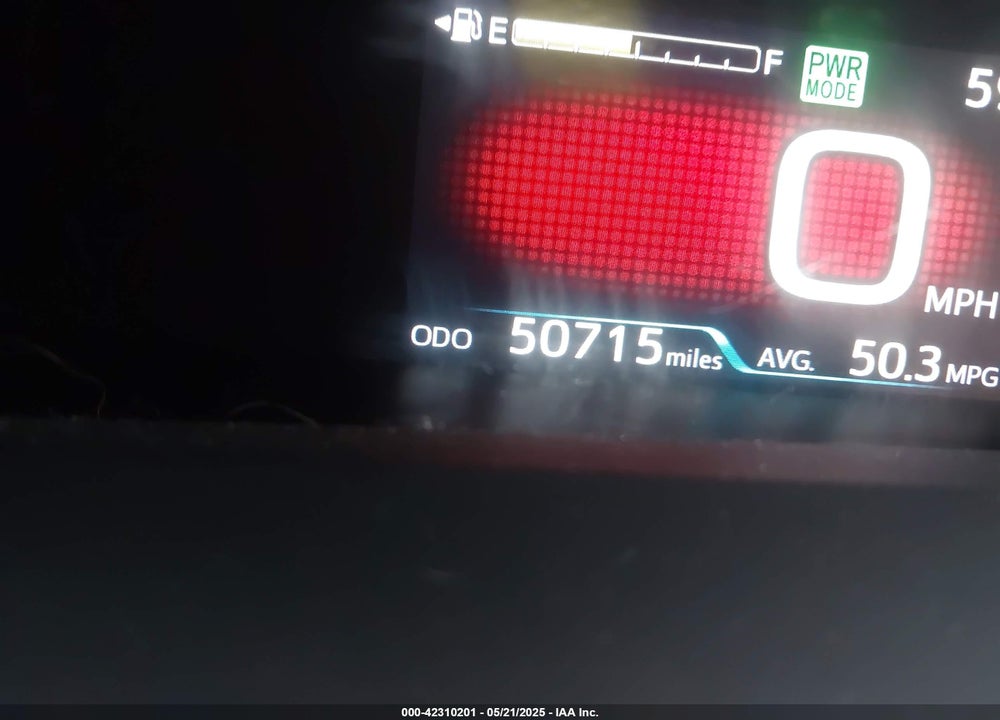 2017 TOYOTA PRIUS THREE TOURING VIN: JTDKARFU4H3043433