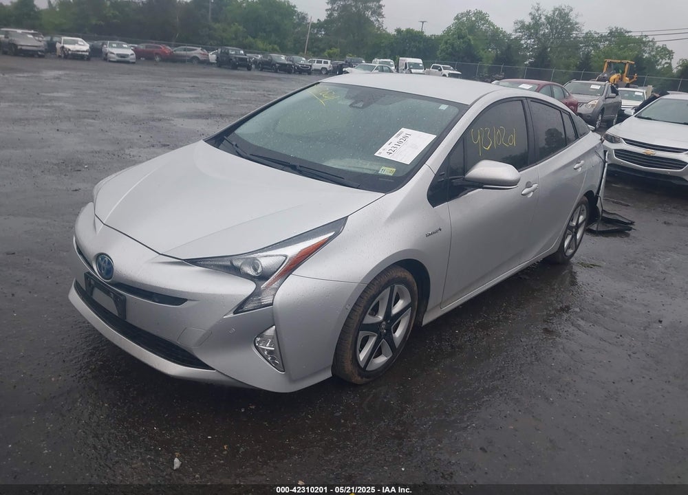 2017 TOYOTA PRIUS THREE TOURING VIN: JTDKARFU4H3043433