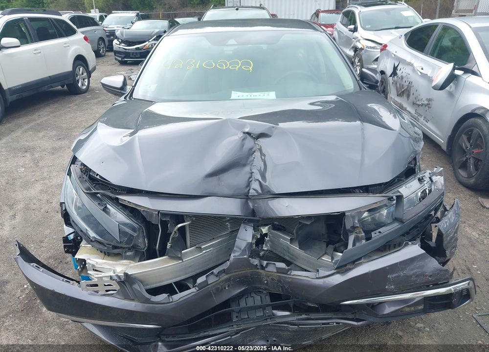 2019 HONDA CIVIC LX VIN: 2HGFC2F67KH606663