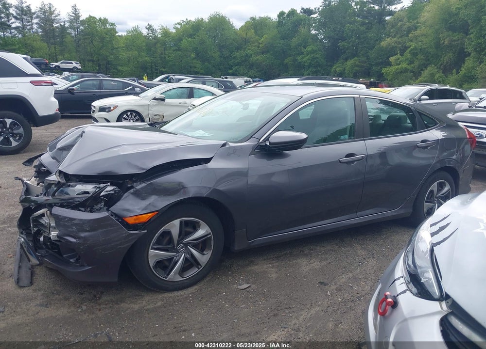 2019 HONDA CIVIC LX VIN: 2HGFC2F67KH606663