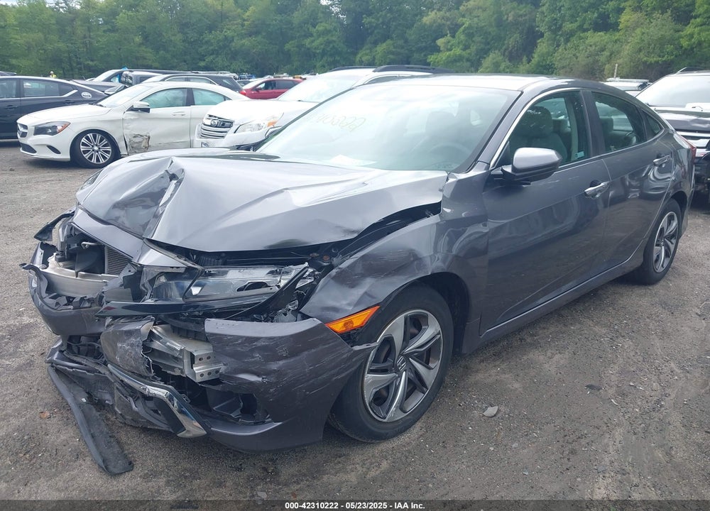 2019 HONDA CIVIC LX VIN: 2HGFC2F67KH606663