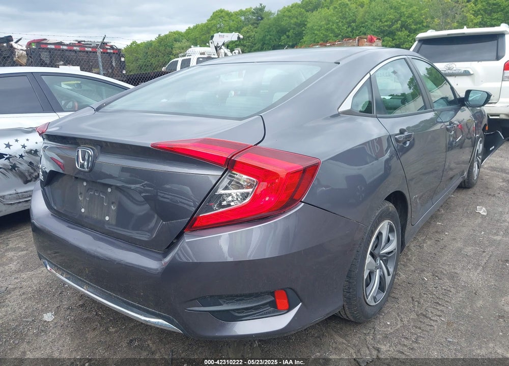 2019 HONDA CIVIC LX VIN: 2HGFC2F67KH606663