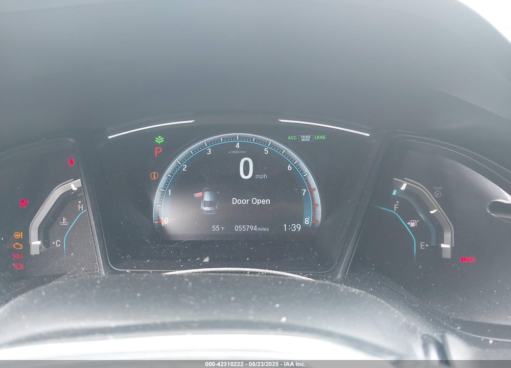2019 HONDA CIVIC LX VIN: 2HGFC2F67KH606663