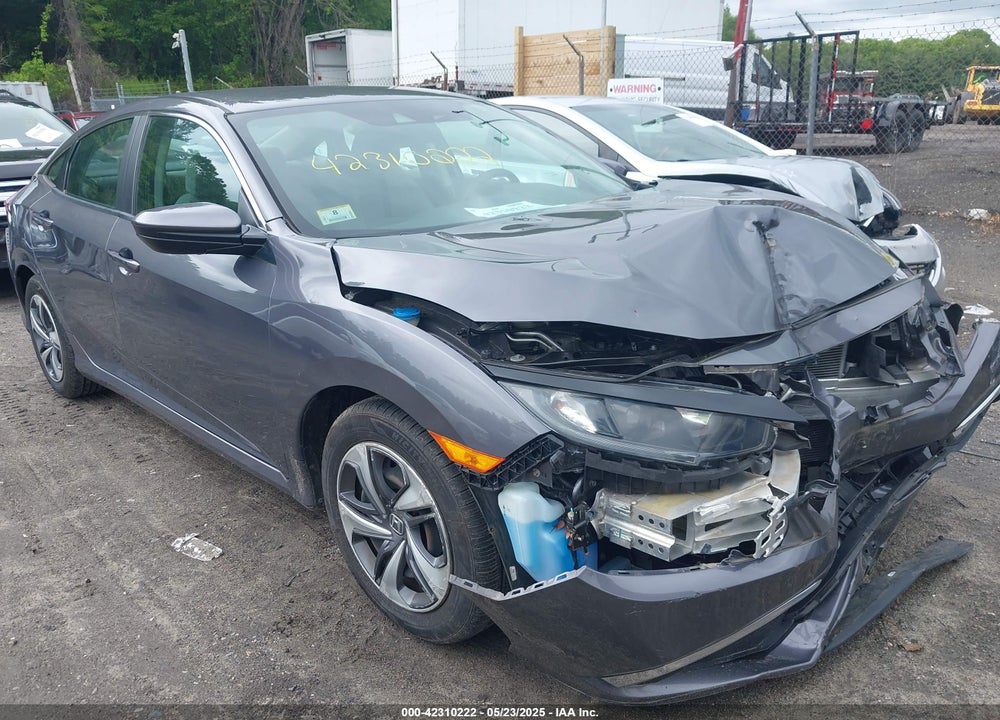 2019 HONDA CIVIC LX VIN: 2HGFC2F67KH606663
