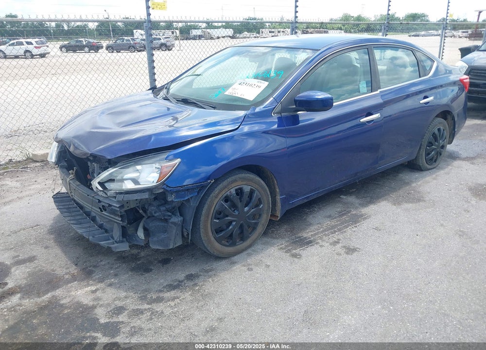 2017 NISSAN SENTRA VIN: 3N1AB7AP5HY346293