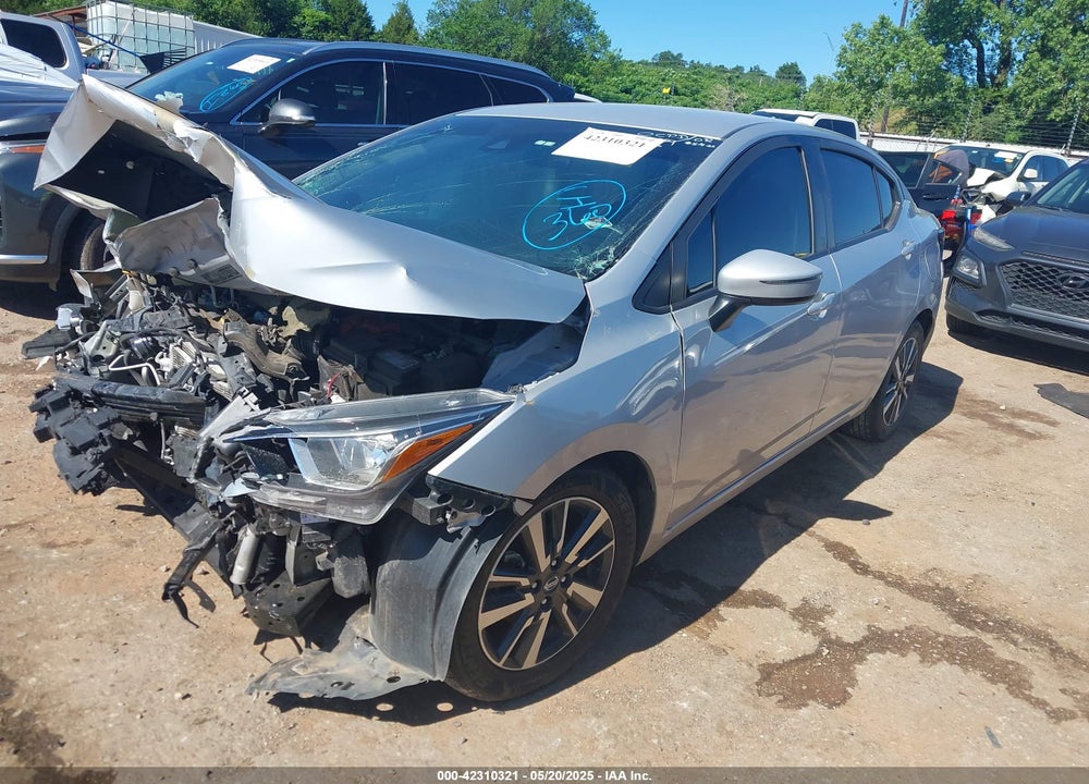 2021 NISSAN VERSA SV XTRONIC CVT VIN: 3N1CN8EV6ML839891