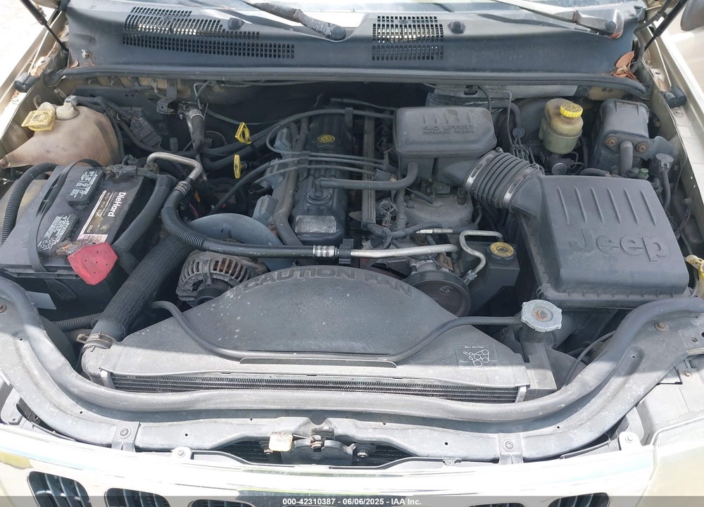 2001 JEEP GRAND CHEROKEE LAREDO VIN: 1J4GX48S31C564873