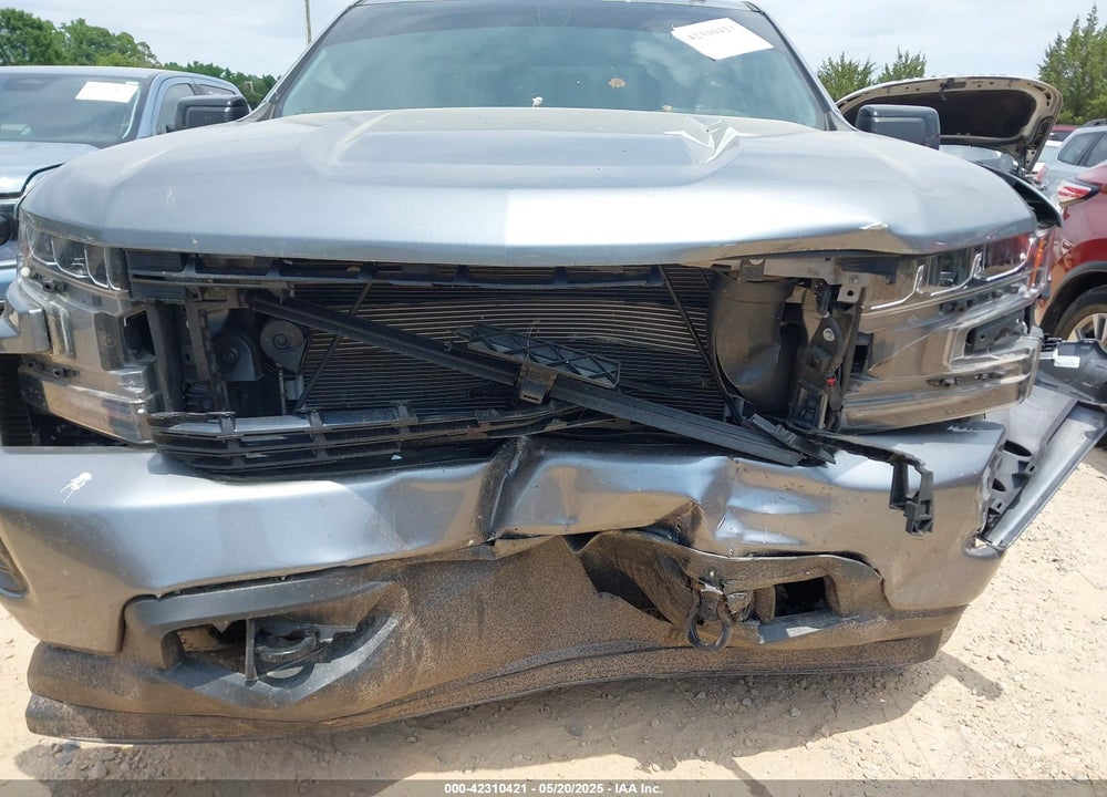 2020 CHEVROLET SILVERADO 1500 4WD SHORT BED RST VIN: 3GCUYEED5LG421795