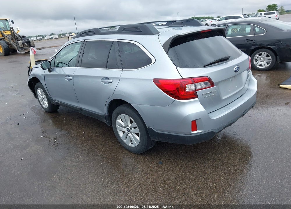 2017 SUBARU OUTBACK 2.5I PREMIUM VIN: 4S4BSAFC2H3401484