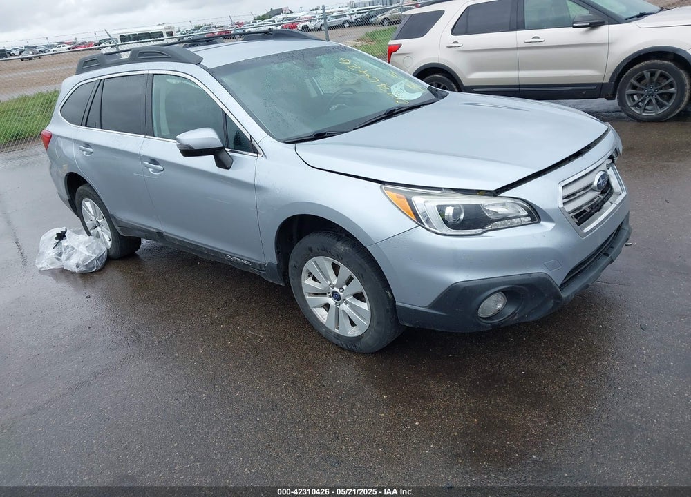 2017 SUBARU OUTBACK 2.5I PREMIUM VIN: 4S4BSAFC2H3401484