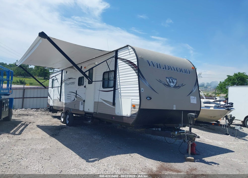 2013 FOREST RIVER WILDWOOD 29BHBS VIN: 4X4TWDE29DA249629