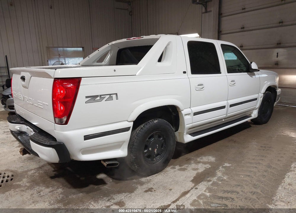 2005 CHEVROLET AVALANCHE 1500 Z71 VIN: 3GNEK12Z05G242850