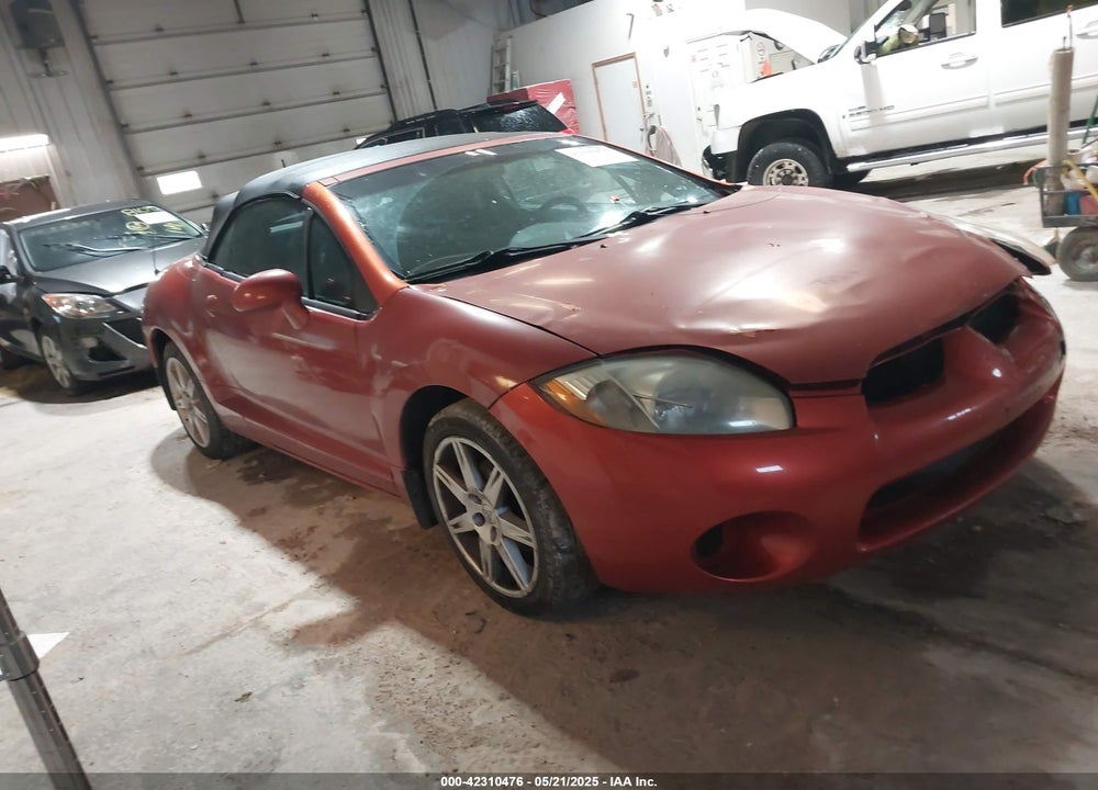 2007 MITSUBISHI ECLIPSE SPYDER GT VIN: 4A3AL35T57E015684