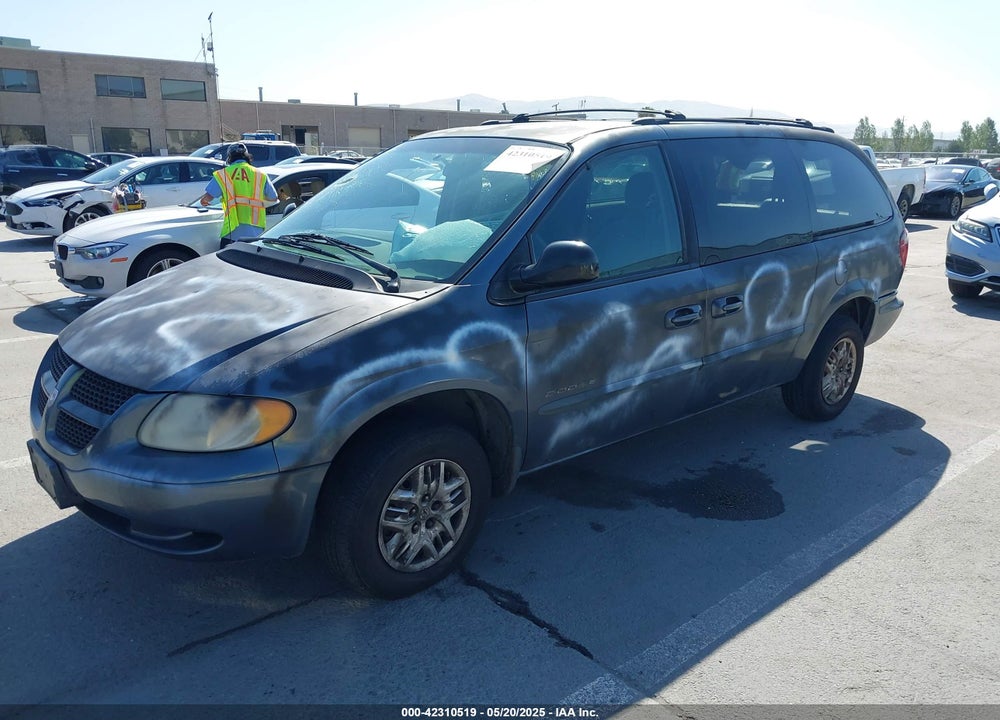 2001 DODGE GRAND CARAVAN SPORT VIN: 2B4GP44G71R152905