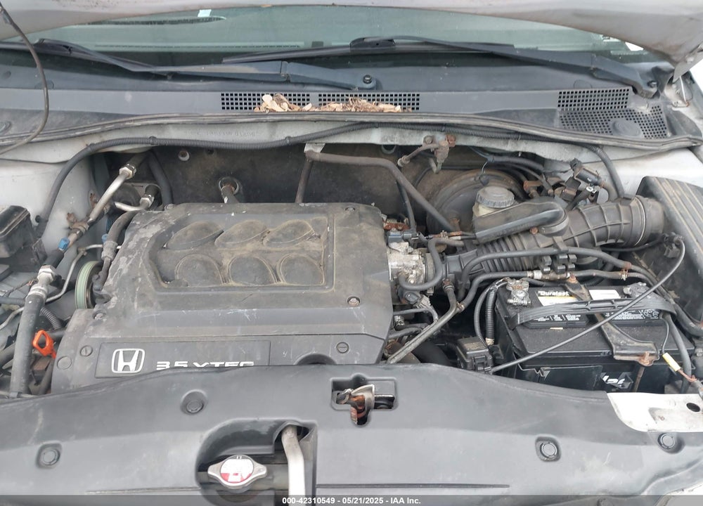 2001 HONDA ODYSSEY EX VIN: 2HKRL18611H501206