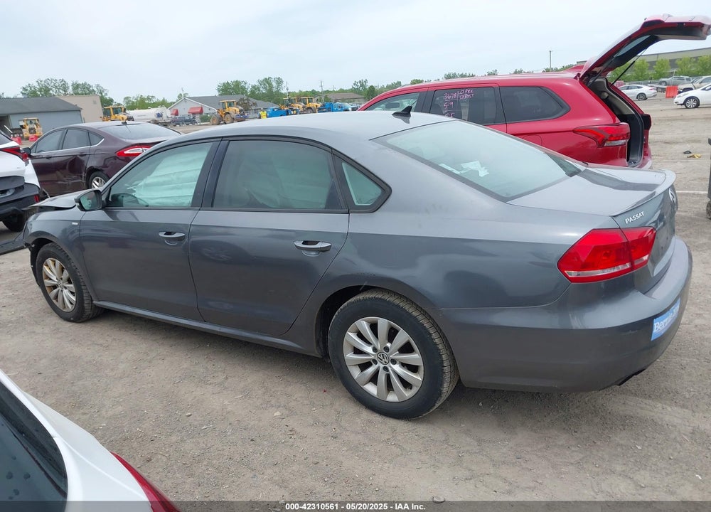 2014 VOLKSWAGEN PASSAT VIN: 1VWAT7A37EC102282