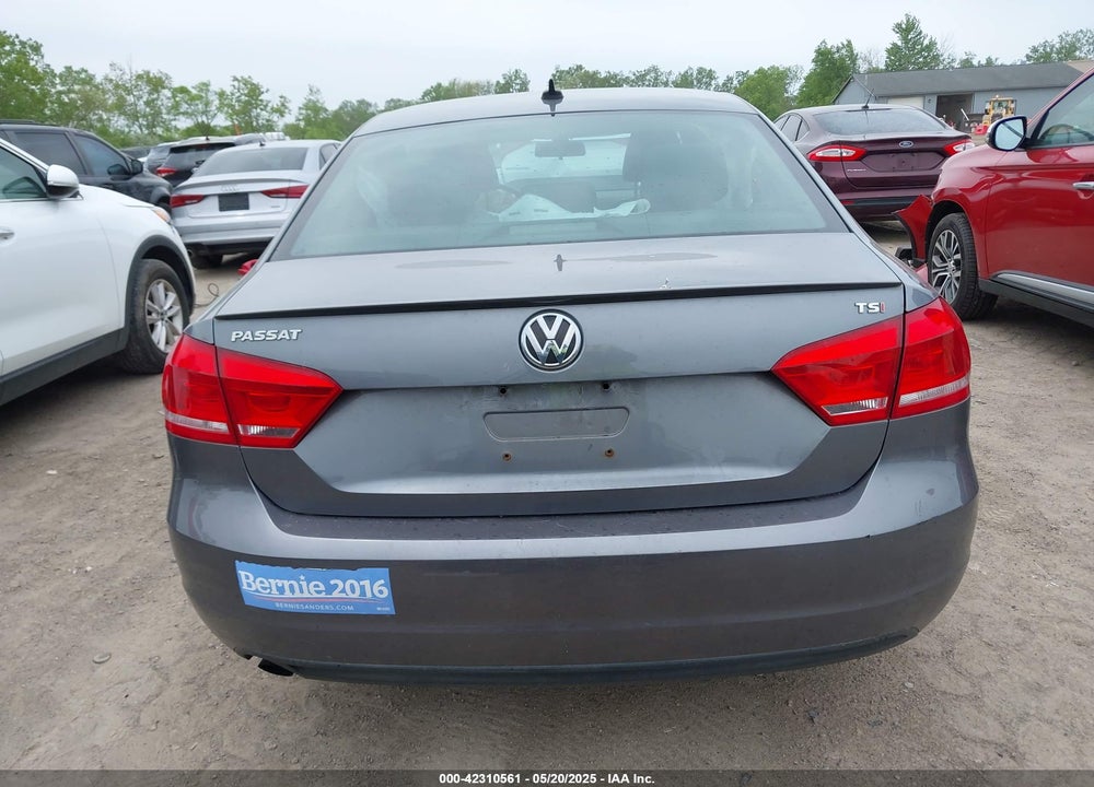 2014 VOLKSWAGEN PASSAT VIN: 1VWAT7A37EC102282